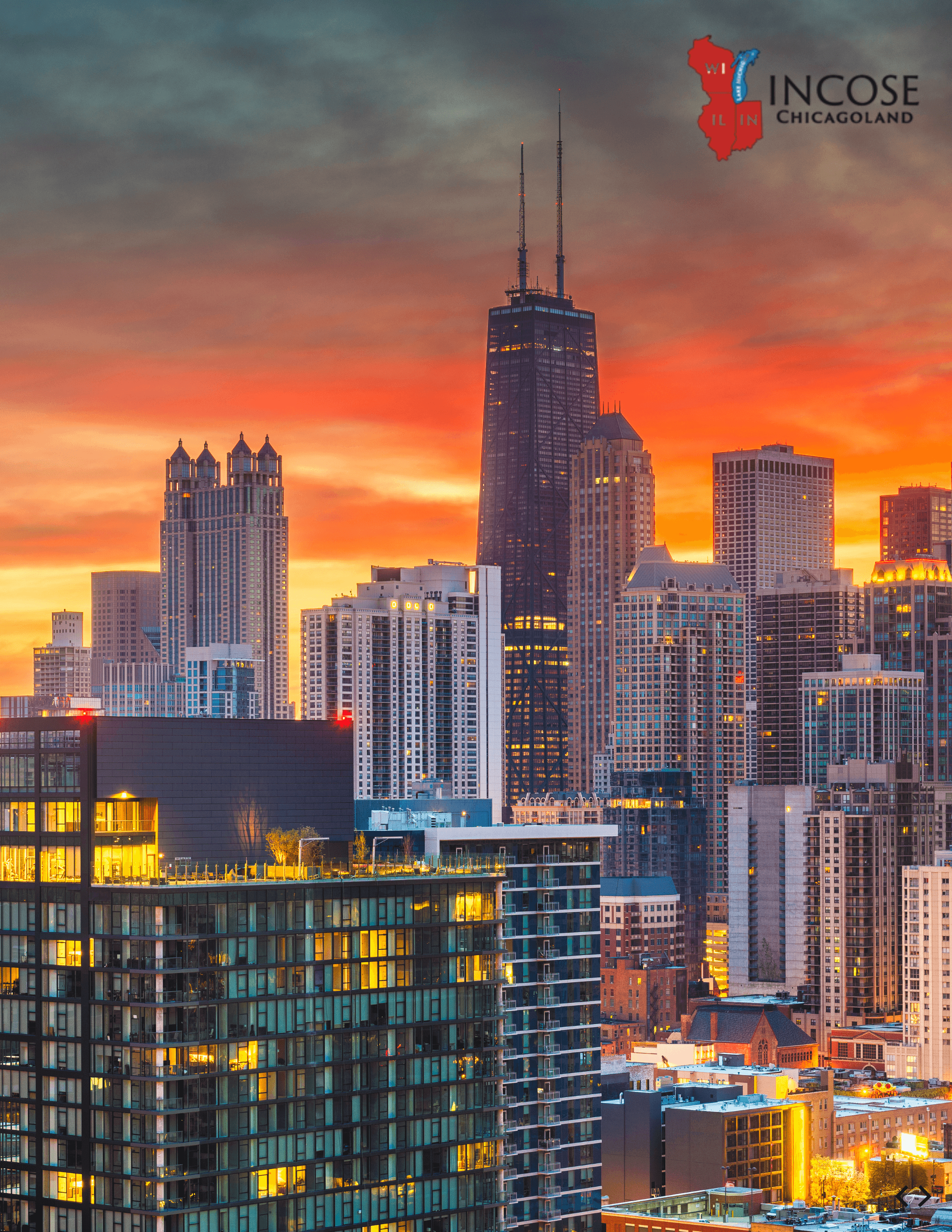 Chicago skyline at sunset — INCOSE Chicagoland Chapter